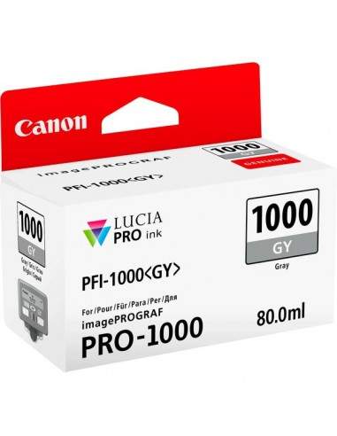 Originale Canon inkjet cartuccia PFI-1000GY - 80 ml - grigio - 0552C001
