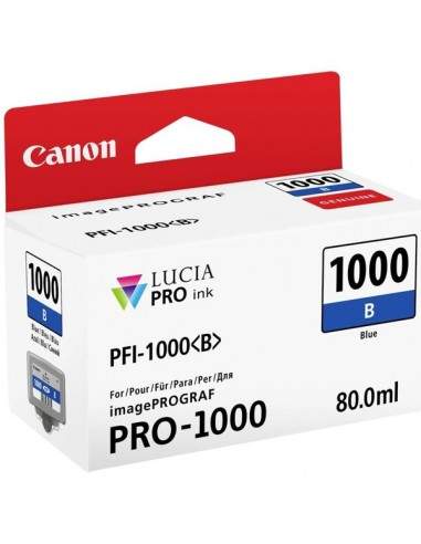 Originale Canon inkjet cartuccia PFI-1000B - 80 ml - blu - 0555C001