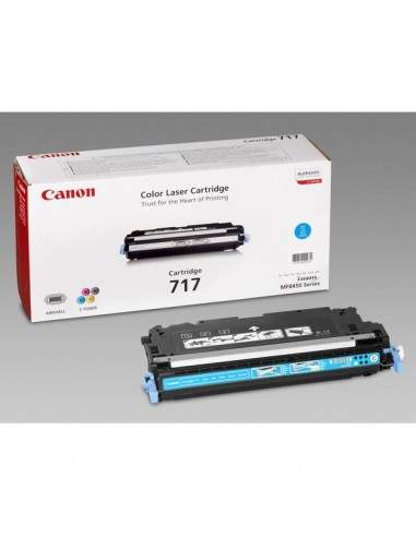 Originale Canon laser toner 717 C - ciano - 2577B002