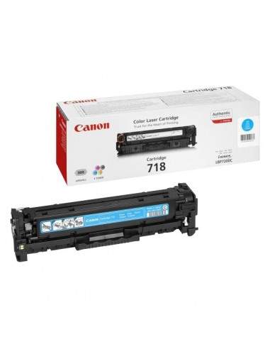 Originale Canon laser toner CRG 718 C - ciano - 2661B002