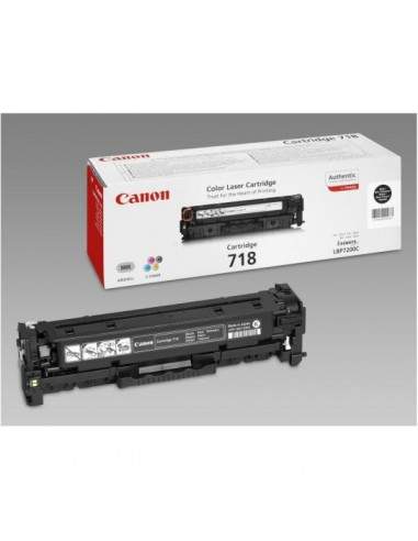 Originale Canon laser toner CRG 718 BK - nero - 2662B002