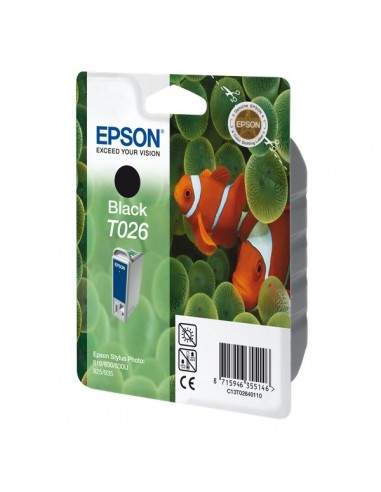 Originale Epson inkjet cartuccia rs T026 - nero - C13T02640110