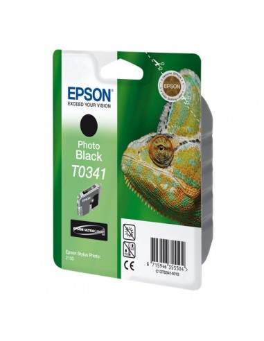 Originale Epson inkjet cartuccia ink pigmentato rs T0341 - nero fotografico - C13T03414010