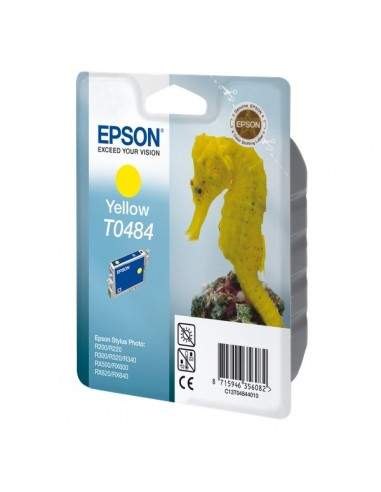 Originale Epson inkjet cartuccia rs T0484 - 13 ml - giallo - C13T04844010