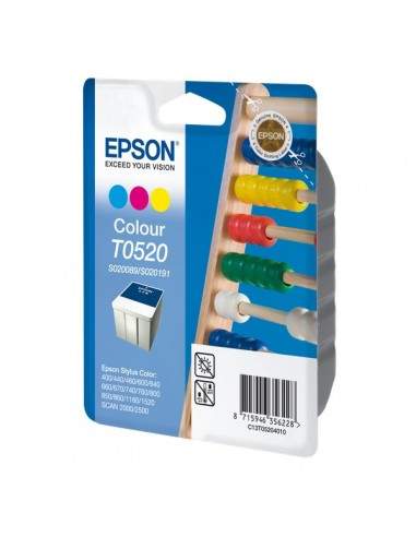 Originale Epson inkjet cartuccia rs T0520 - 3 colori - C13T05204010