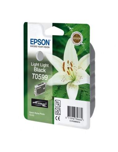 Originale Epson inkjet cartuccia ink pigmentato rs  K11 T0599 - 13 ml - nero chiaro-chiaro - C13T05994010