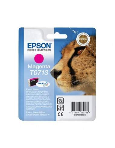 Originale Epson inkjet cartuccia ink pigmentato ghepardo Durabrite Ultra T0713 - magenta - C13T07134012