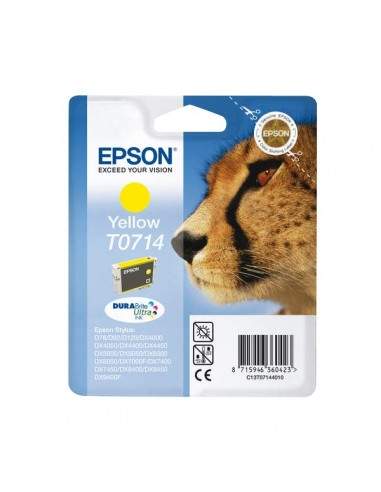 Originale Epson inkjet cartuccia ink pigmentato ghepardo Durabrite Ultra T0714 - giallo - C13T07144012