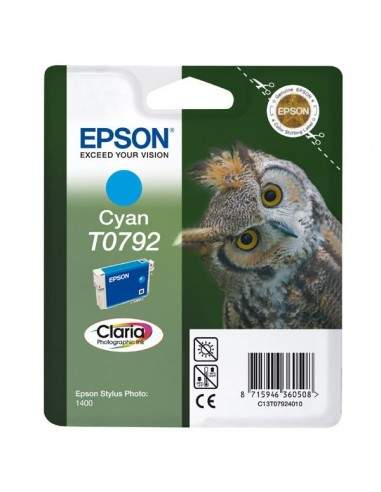 Originale Epson inkjet cartuccia gufo Claria T0792/blister RS - 11 ml - ciano - C13T07924010