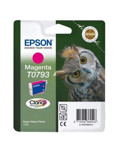 Originale Epson inkjet cartuccia gufo Claria T0793/blister RS - 11 ml - magenta - C13T07934010