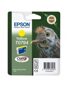 Originale Epson inkjet cartuccia gufo Claria T0794/blister RS - 11 ml - giallo - C13T07944010