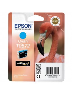 Originale Epson inkjet cartuccia ink pigmentato rs  HI-GLOSS2 T0872 - 11,4 ml - ciano - C13T08724010