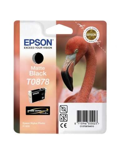 Originale Epson inkjet cartuccia ink pigmentato rs  HI-GLOSS2 T0878 - 11,4 ml - nero opaco - C13T08784010