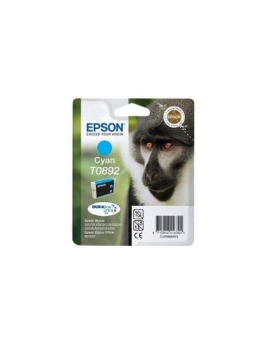 Originale Epson inkjet cartuccia ink pigmentato scimmia Durab. U. T0892/blister RS - ciano - C13T08924011