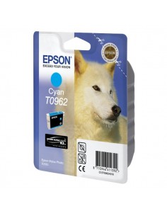Originale Epson inkjet cartuccia ink pigmentato rs ULTRACHROME K3 T0962 - ciano - C13T09624010