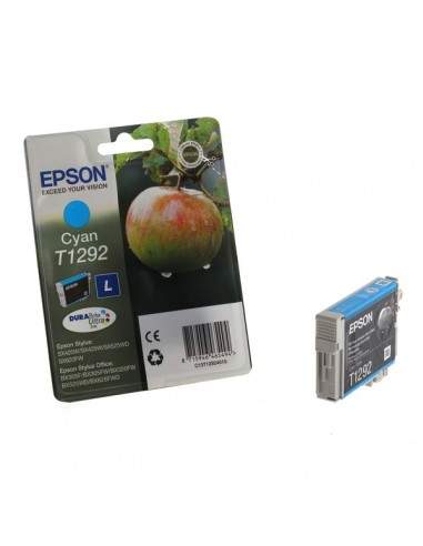 Originale Epson inkjet cartuccia ink pigmentato mela Durabrite Ultra T1292 - 7 ml - ciano - C13T12924012