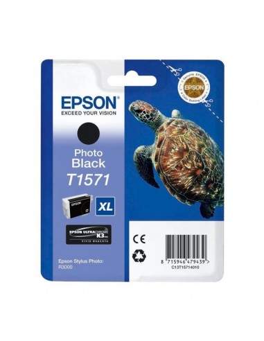 Originale Epson inkjet cartuccia A.R. ink pigm. tart-tag. XL T1571 - 25,9 ml - nero foto - C13T15714010