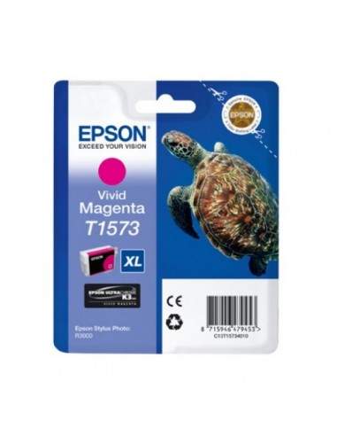 Originale Epson inkjet cartuccia A.R. ink pigm. tart-tag. XL T1573 - 25,9 ml -magenta vivido-C13T15734010