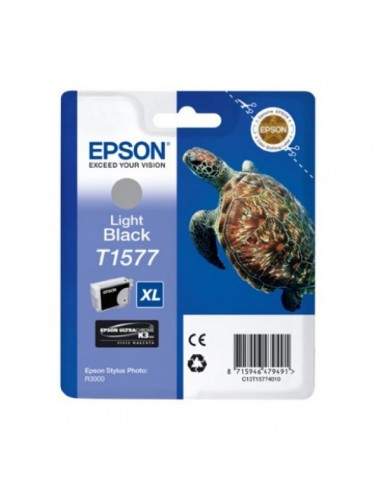 Originale Epson inkjet cartuccia A.R. ink pigm. tart-tag. XL T1577 - 25,9 ml - nero chiaro - C13T15774010