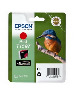 Originale Epson inkjet cartuccia ink pigm. Martin Pesc.-Taglia XL T1597 - 17,0 ml - rosso - C13T15974010