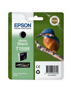 Originale Epson inkjet cartuccia ink pigm. Martin Pesc.-Taglia XL T1598 -17,0ml -nero opaco-C13T15984010