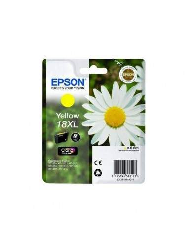 Originale Epson inkjet cartuccia A.R. margherite Claria Home 18XL - giallo - C13T18144012