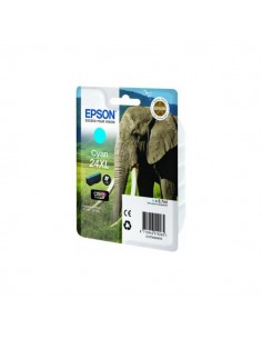 Originale Epson inkjet cartuccia A.R. elefante Claria Photo HD 24XL - 8,7 ml - ciano - C13T24324012