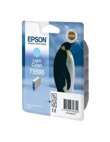 Originale Epson inkjet cartuccia rs STYLUS PHOTO T5595 - ciano chiaro - C13T55954010