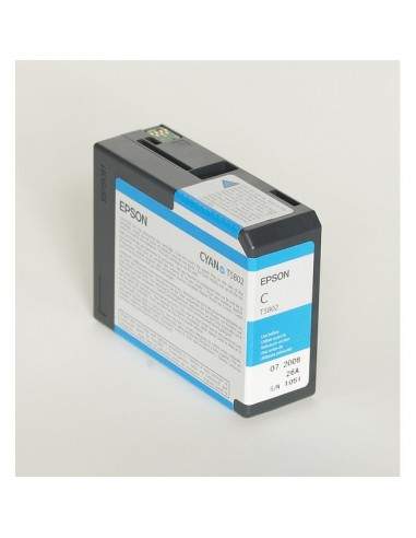 Originale Epson inkjet cartuccia ink pigmentato ULTRACHROME K3 T5802 - ciano - C13T580200