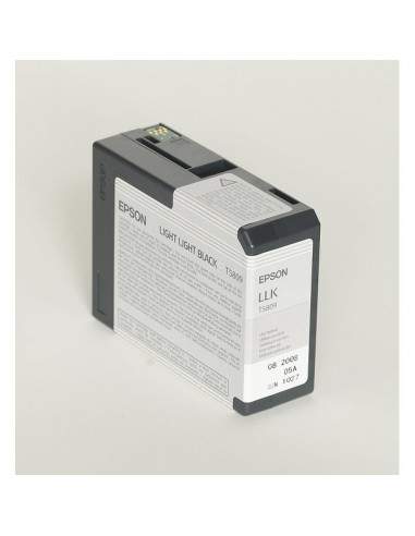 Originale Epson inkjet cartuccia ink pigmentato ULTRACHROME K3 T5809 - nero chiaro-chiaro - C13T580900