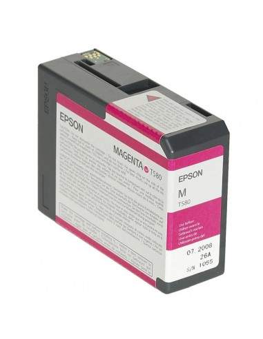 Originale Epson inkjet cartuccia ink pigmentato ULTRACHROME K3 T580A - 80 ml - magenta - C13T580A00
