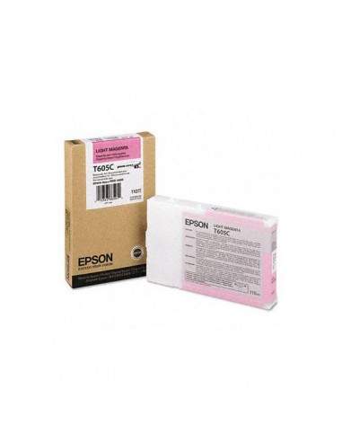 Originale Epson inkjet cartuccia ink pigmentato ULTRAC. K3 T605C - 110 ml - magenta chiaro - C13T605C00