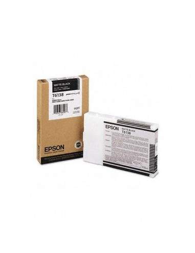 Originale Epson inkjet cartuccia ink pigmentato ULTRACHROME T6138 - 110 ml - nero opaco - C13T613800 Epson - 1