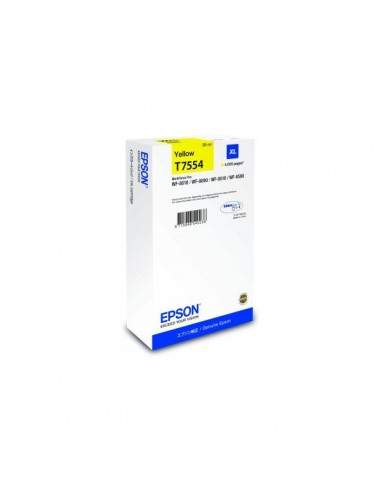Originale Epson inkjet cartuccia A.R. T7554XL - 39 ml - giallo - C13T755440