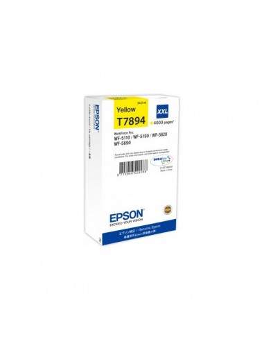 Originale Epson inkjet cartuccia A.R. T7894 - XXL - 34,2 ml - giallo - C13T789440