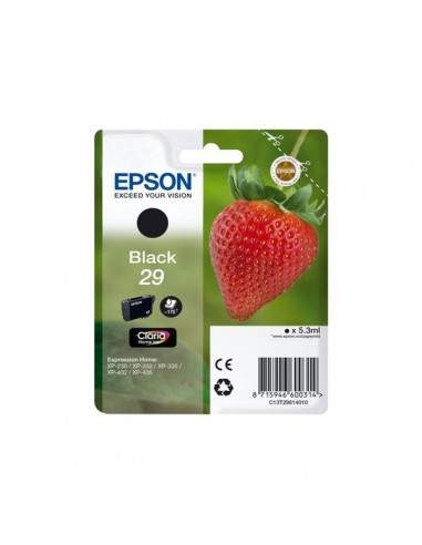 Originale Epson inkjet cartuccia ink pigmentato fragola Claria Home T29/- 5.3 ml - nero - C13T29814012