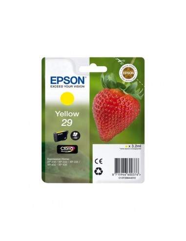 Originale Epson inkjet cartuccia fragola Claria Home T29/blister RS - 3.2 ml - giallo - C13T29844012