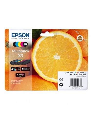 Originale Epson inkjet cartucce arance T33 - 24,4 ml - 5 colori - C13T33374011