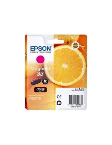 Originale Epson inkjet cartuccia arance Claria Premium T33 - 4.5 ml - magenta - C13T33434012