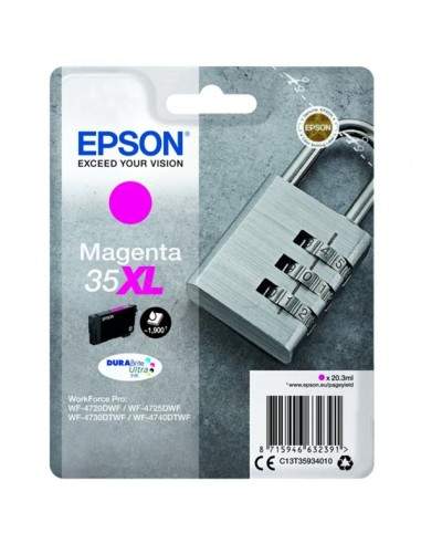 Originale Epson inkjet cartuccia A.R. lucchetto Durabrite Ultra 35XL - 20,3 ml - magenta - C13T35934010