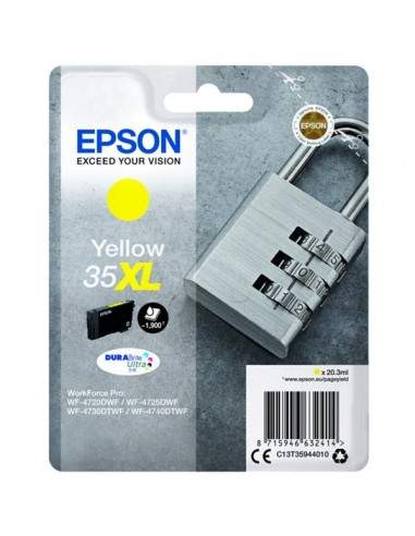 Originale Epson inkjet cartuccia A.R. lucchetto Durabrite Ultra 35XL - 20,3 ml - giallo - C13T35944010