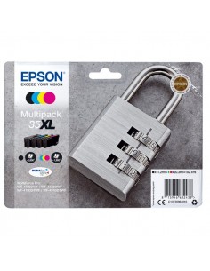 Originale Epson inkjet multipack cart. A.R. lucchetto Durab. U. 35XL - 102,1 ml - n+c+m+g - C13T35964010