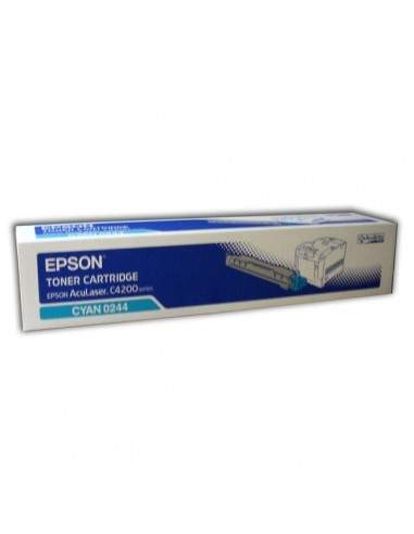 Originale Epson laser toner ACUBRITE 0244 - ciano - C13S050244