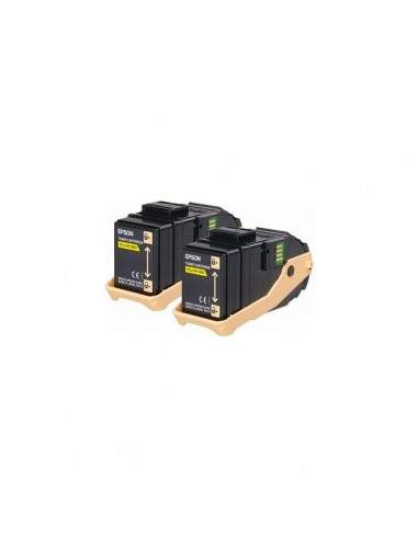 Originale Epson laser conf. 2 toner ACUBRITE 0602 - giallo - C13S050606