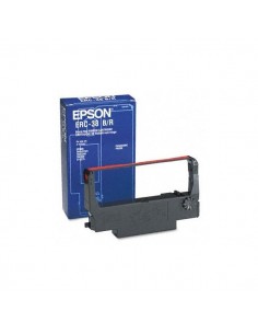 Originale Epson impatto nastro ERC-38BR - nero-rosso - C43S015376