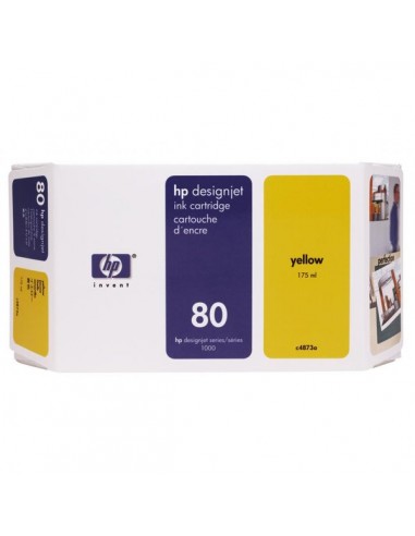 Originale HP inkjet cartuccia A.R. 80 - 350 ml - giallo - C4848A