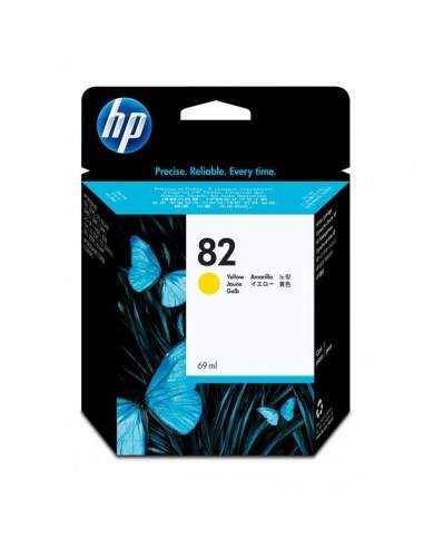 Originale HP inkjet cartuccia 82 - 69 ml - giallo - C4913A