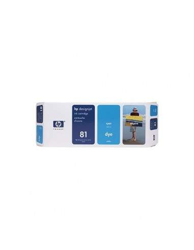 Originale HP inkjet cartuccia dye 81 - 680 ml - ciano - C4931A