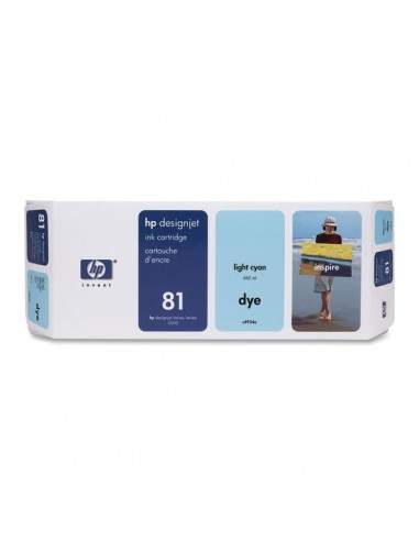 Originale HP inkjet cartuccia dye 81 - 680 ml - ciano chiaro - C4934A