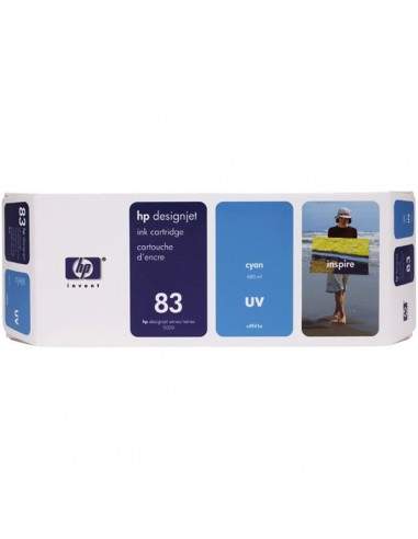 Originale HP inkjet cartuccia uv 83 - 680 ml - ciano - C4941A